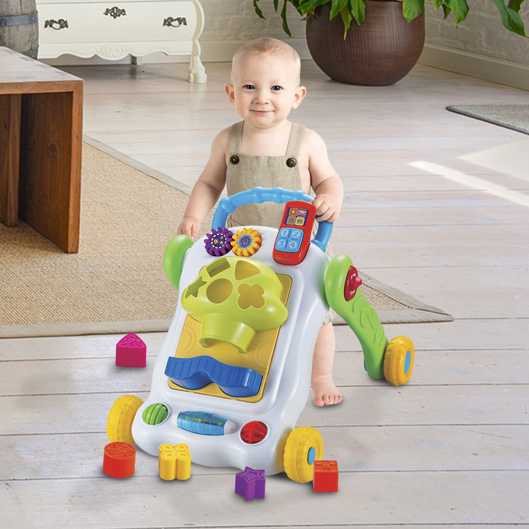 baby stand up push walker