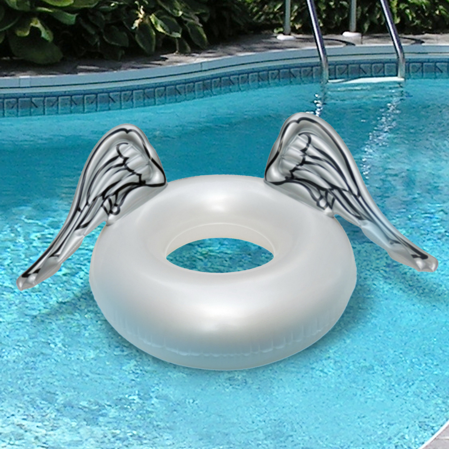 giant angel wings pool float