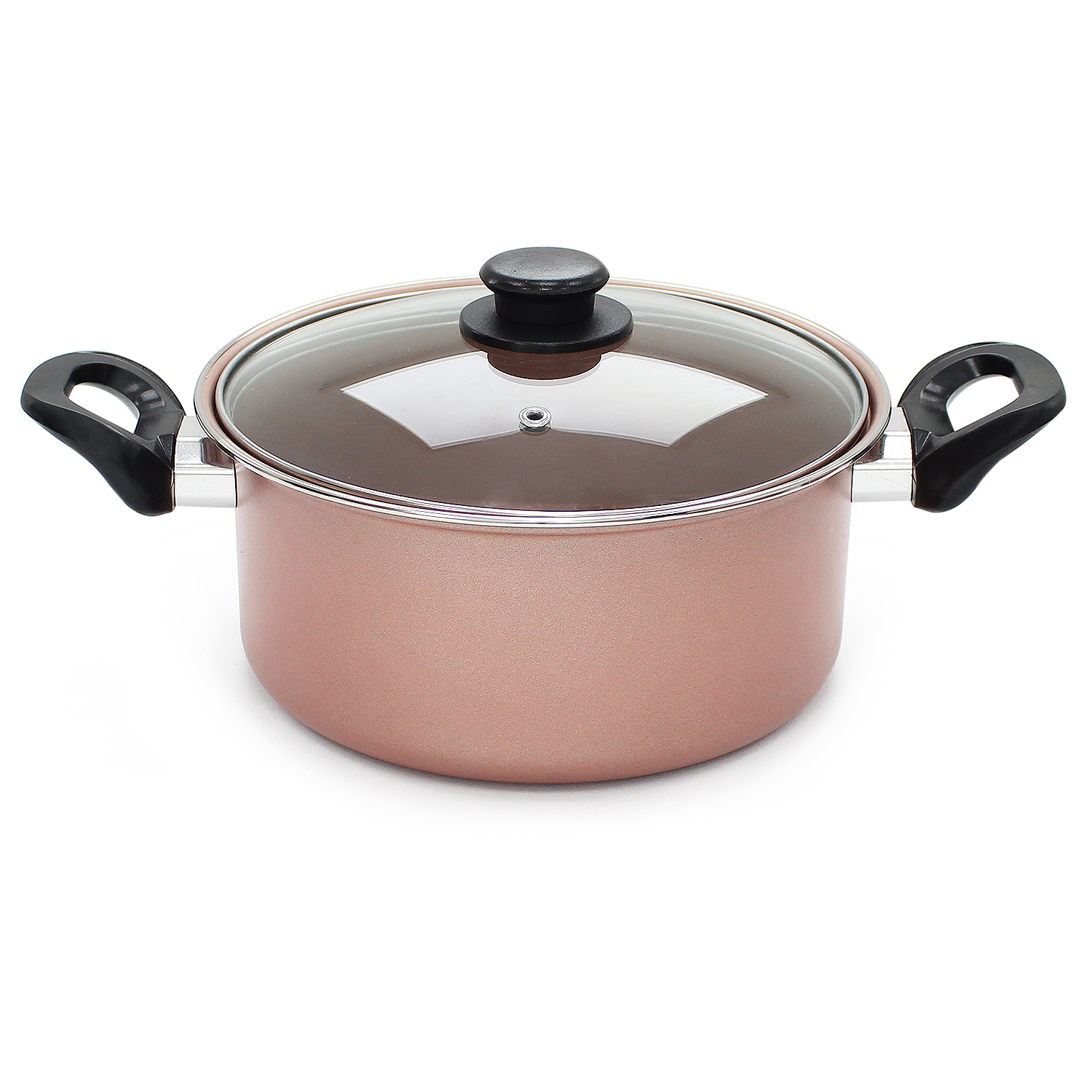 10 Piece Saucepan Set Cookware Pan Rose Gold Stainless Steel Non Stick Cooking eBay