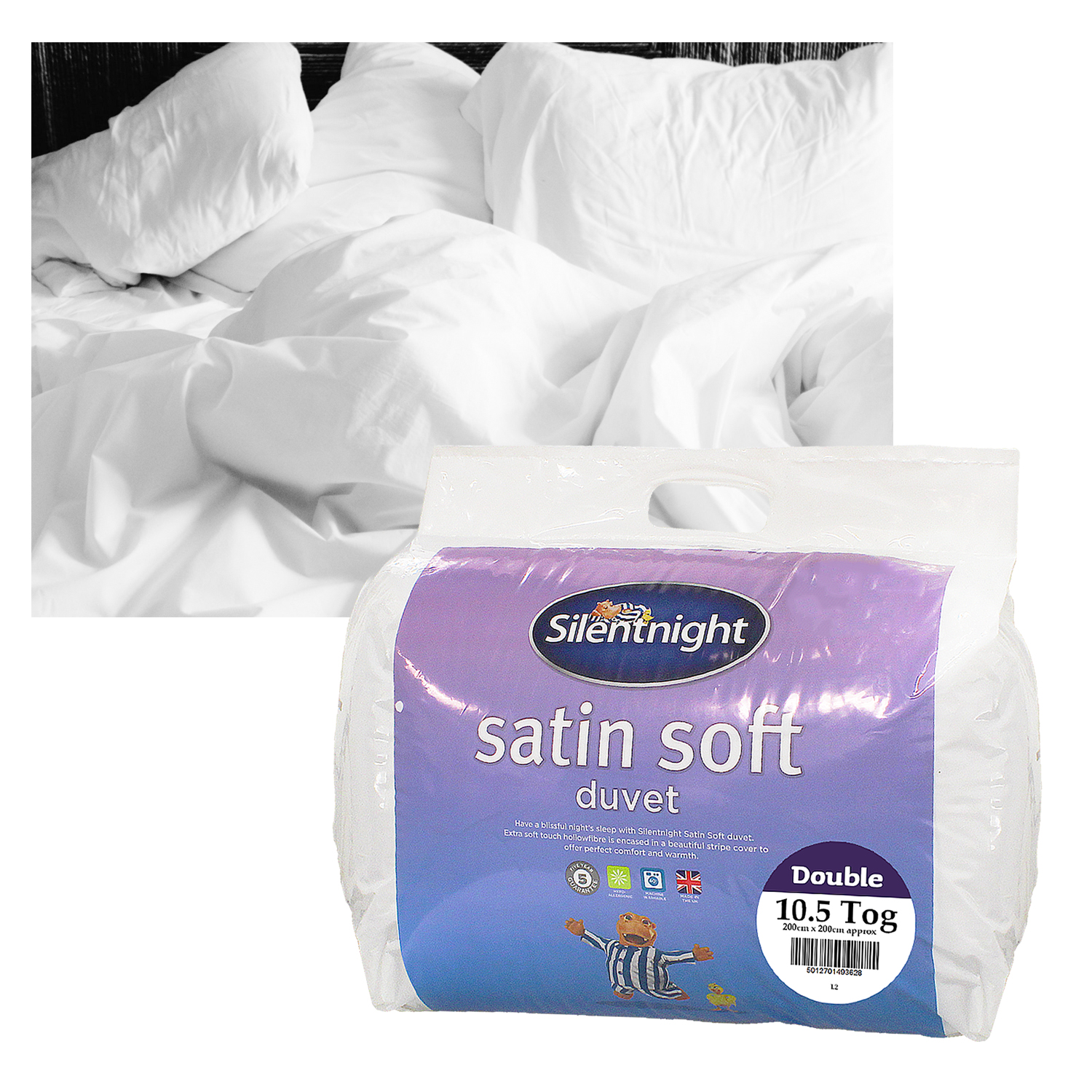 Luxury Bounce Back Pillow Pair Nqp Silentnight 10 5 Duvets