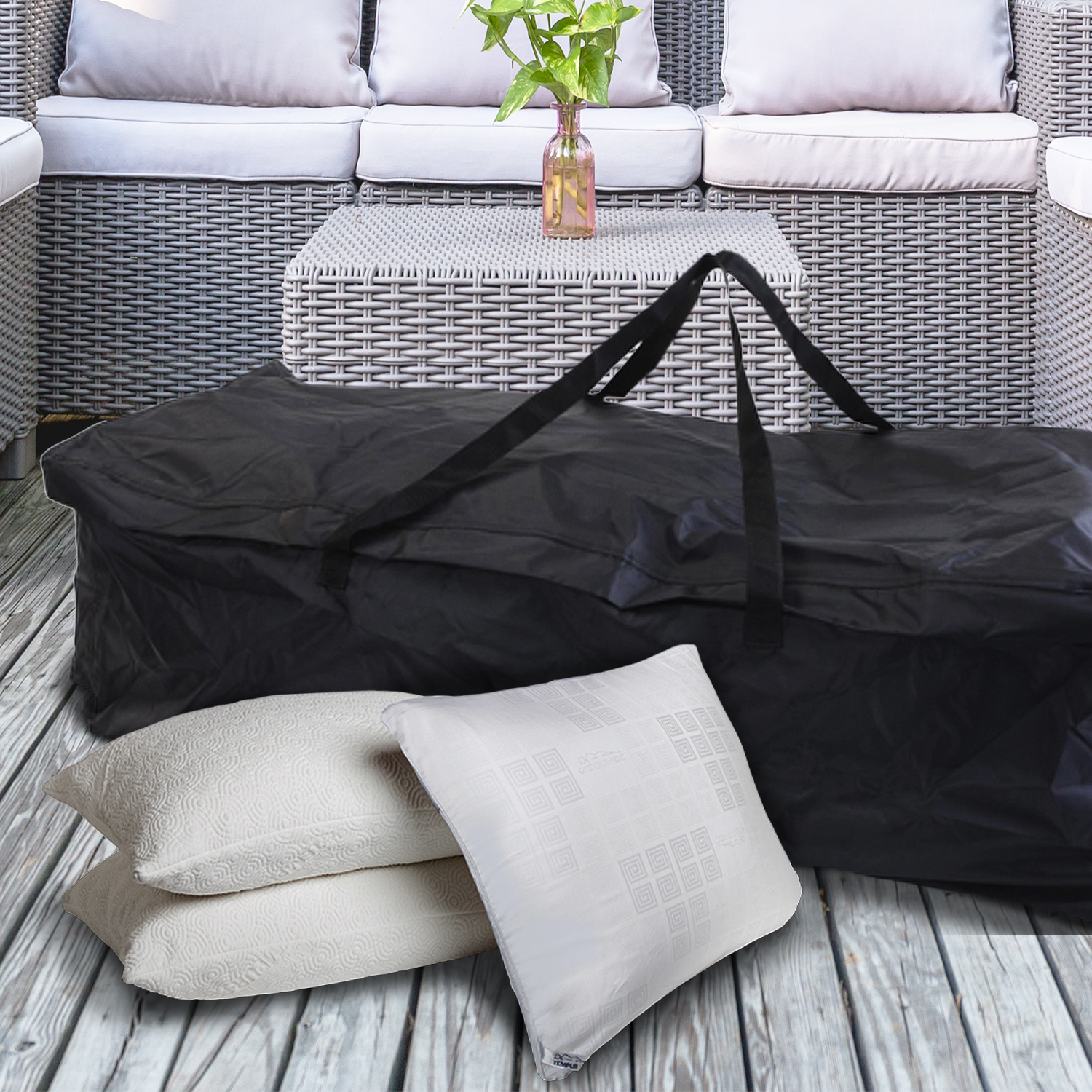 Large Garden Furniture Protective Waterproof Outdoor Cushion Pillow