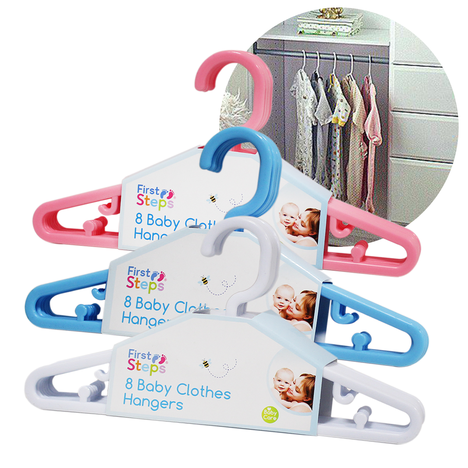 Childrens plastic hangers