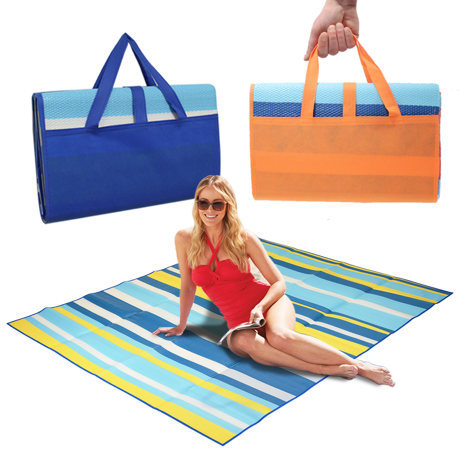 folding sun lounger beach mat