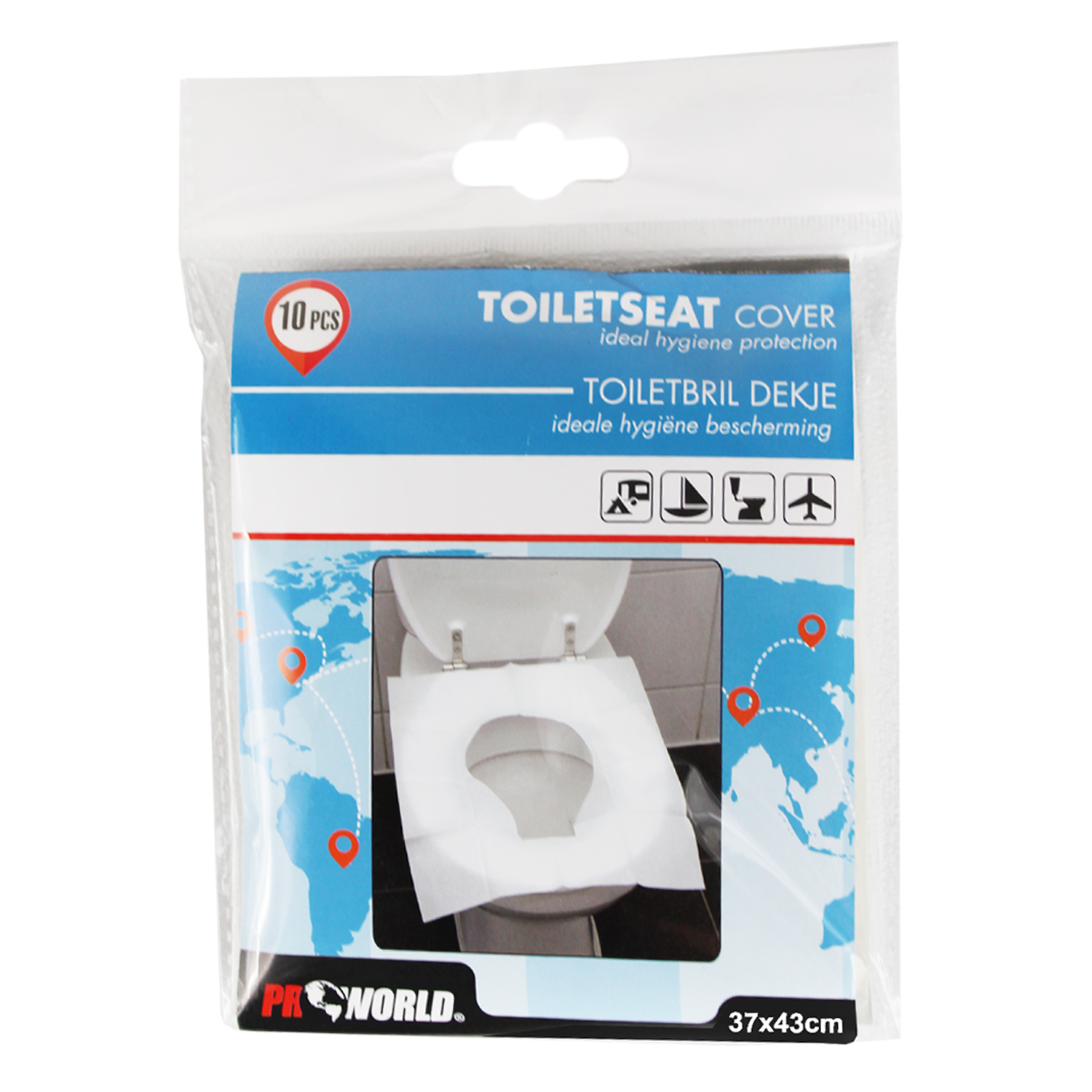 Disposable Clean Toilet Seat Covers Hygienic Protection Flushable Cover UK STOCK 