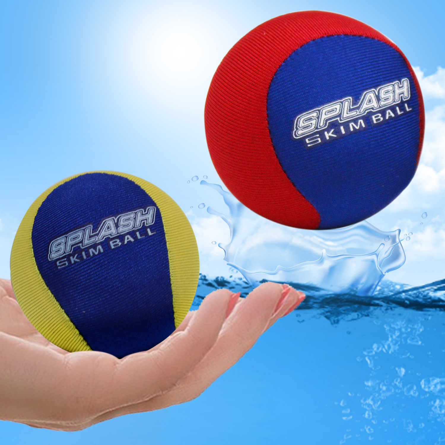 Nalu Skim Ball Water Bouncing Bounce Skimmer Swimming Pool Neoprene