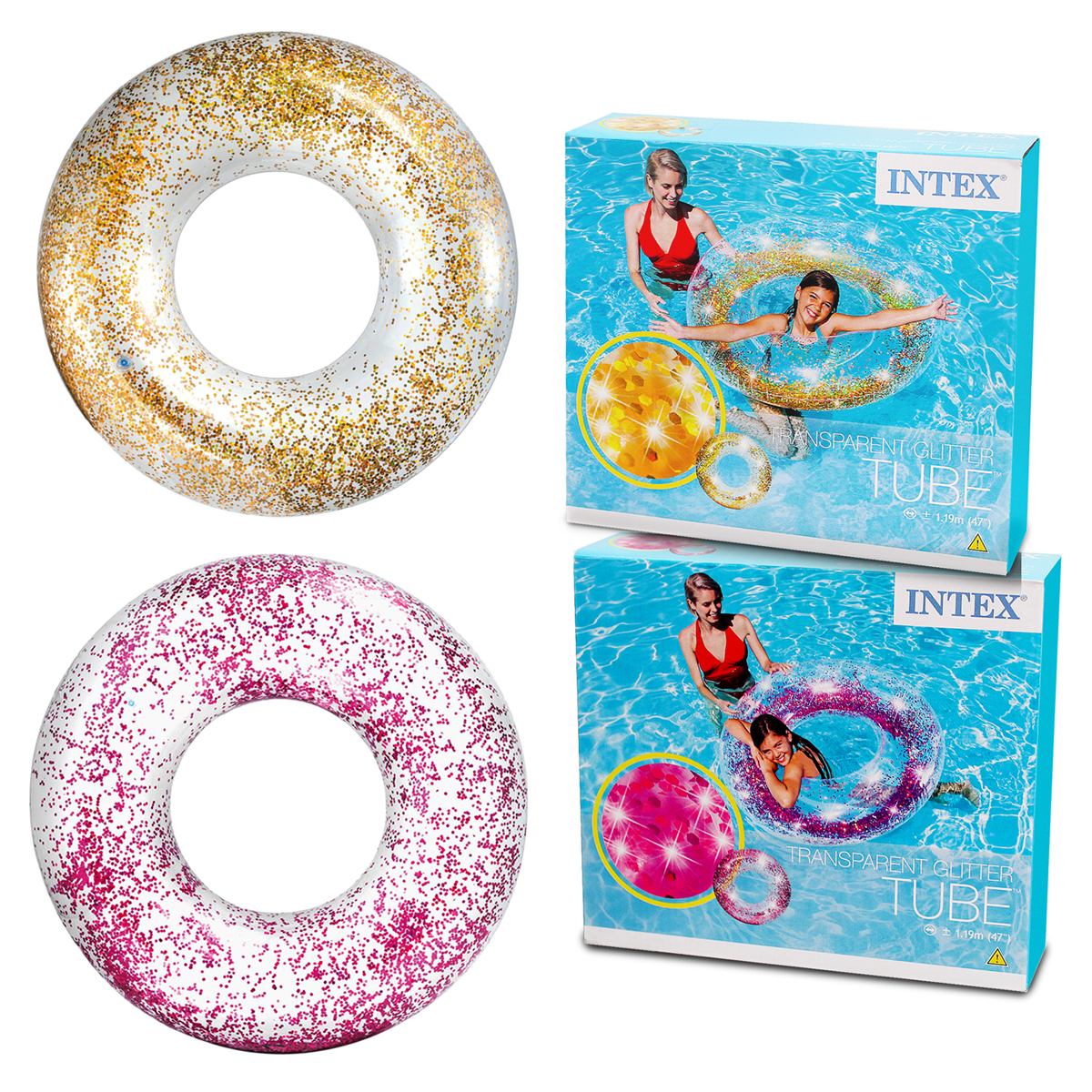 glitter pool ring