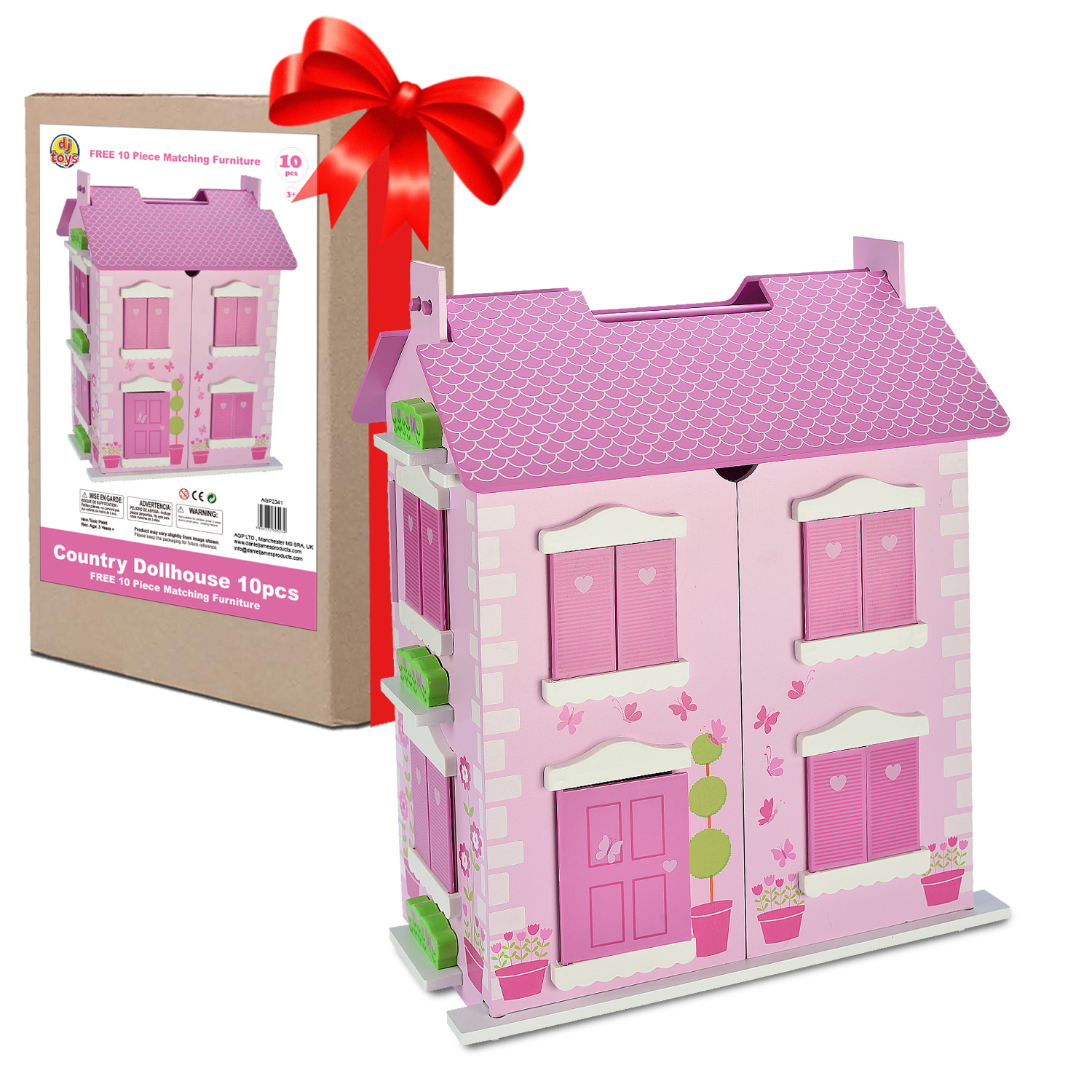 large dolls house furniture set