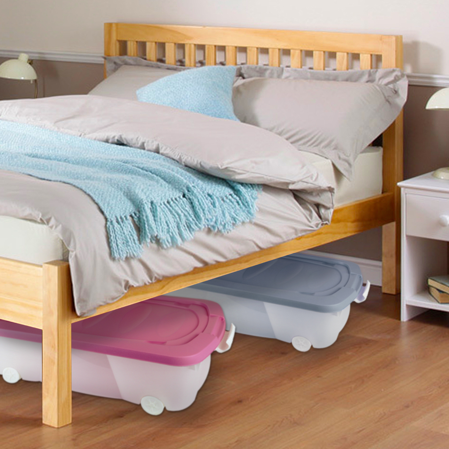toy storage for under bed
