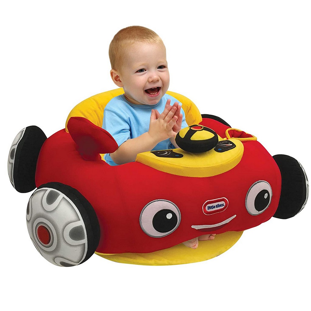 Little Tikes Activity Toy Car Cozy Coupe Plush Chair Seat Baby Fun Play ...