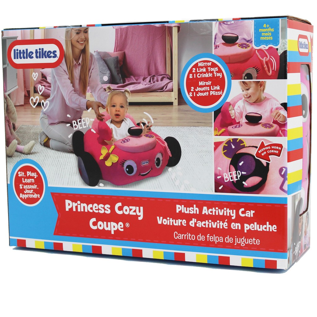 little tikes princess cozy coupe plush
