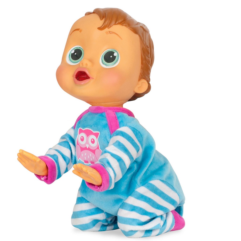 Baby WOW Charlie Crawling Interactive Talking Doll Sleeping Learning Sounds Toy