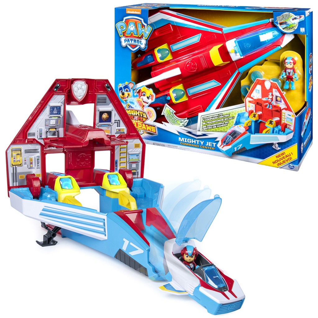 paw patrol mighty jet command center