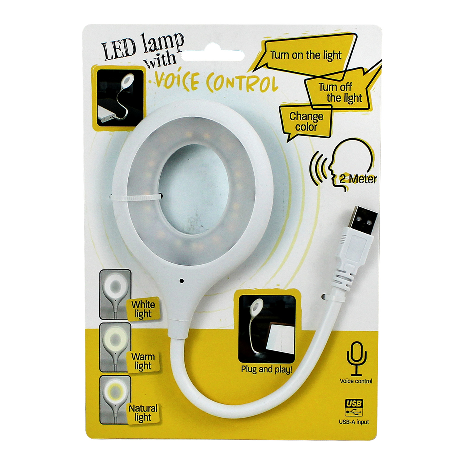 Voice Activated LED USB Light