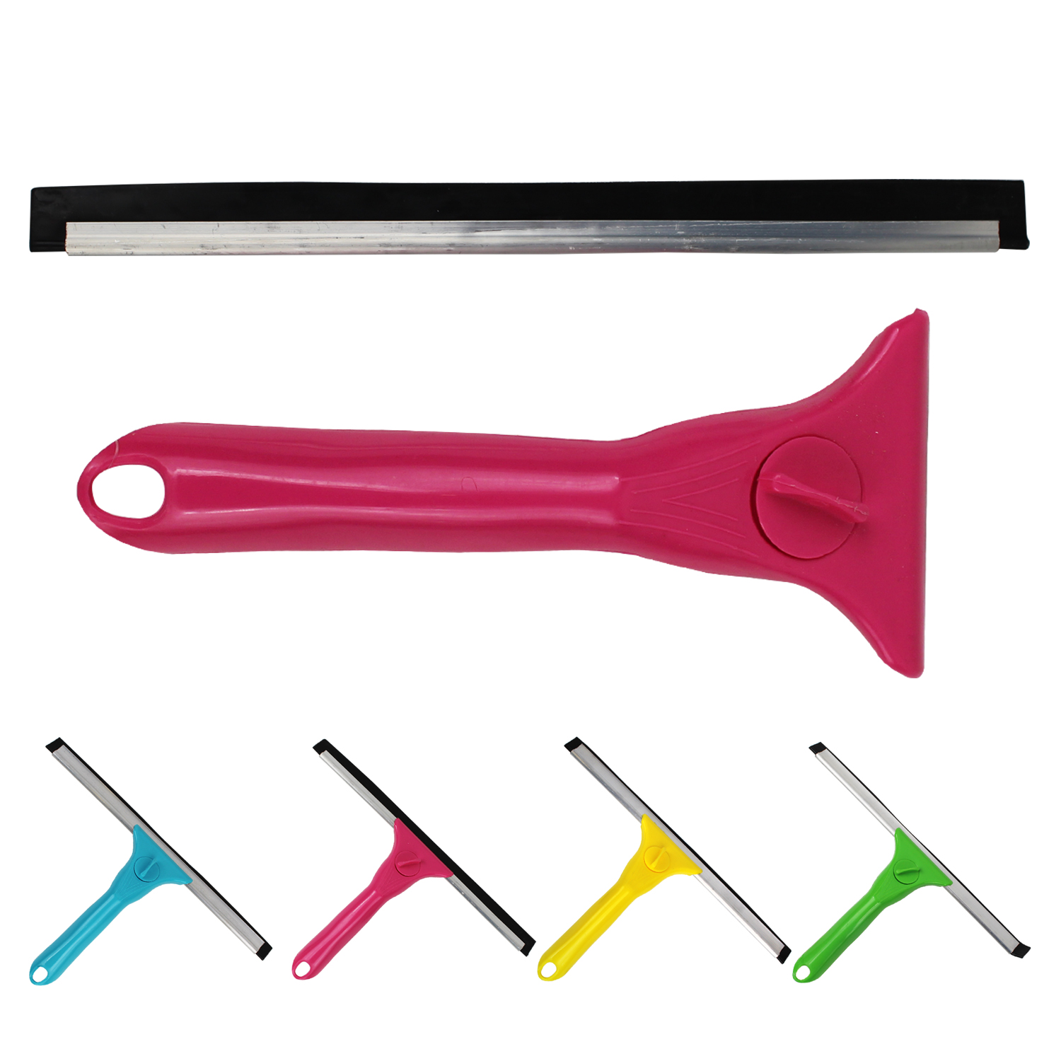 Glass Window Squeegee Blade Wiper Cleaner Home Shower Bathroom Mirror Car