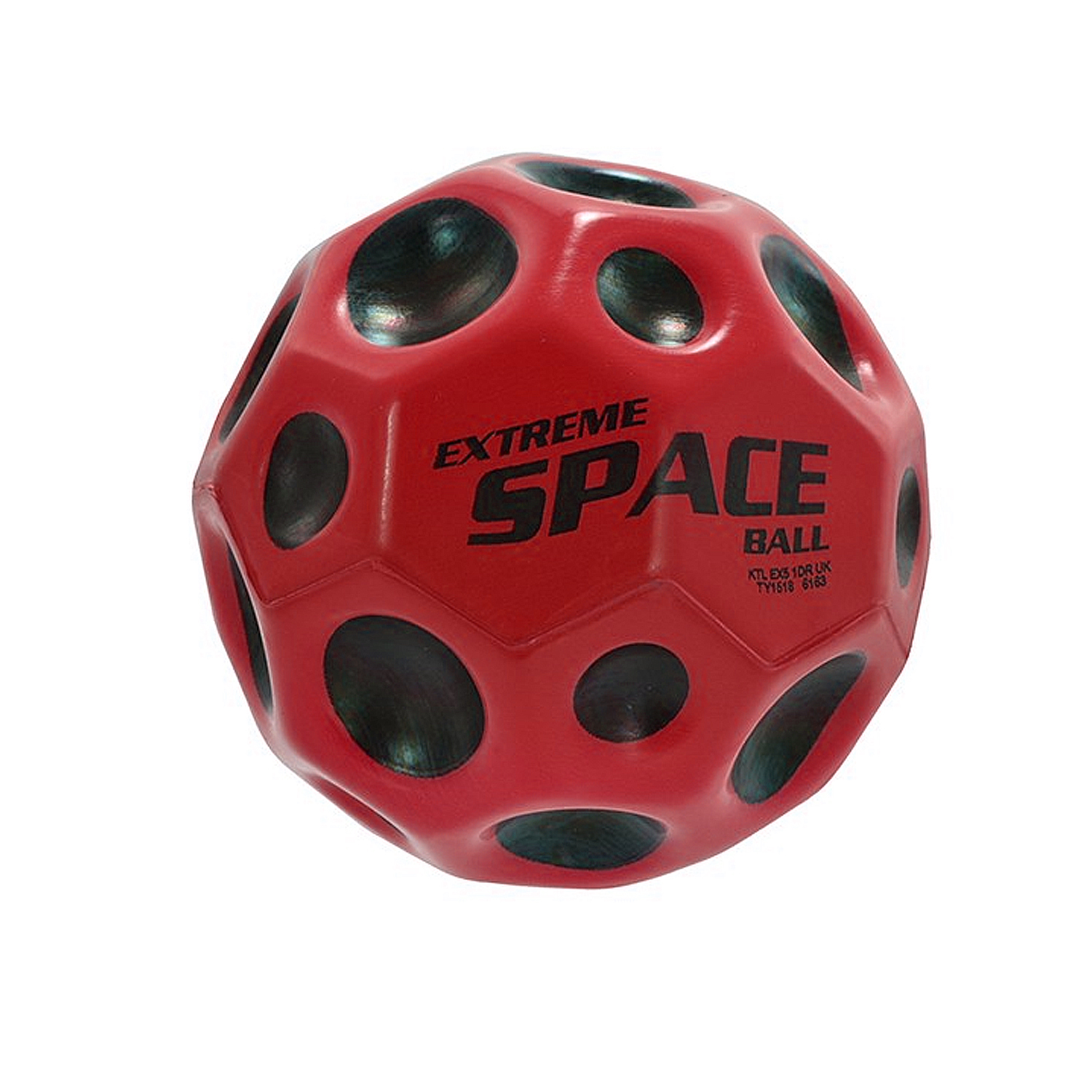 Moon Space Bouncy Ball Extreme High Bounce Light Catch Fast Spin