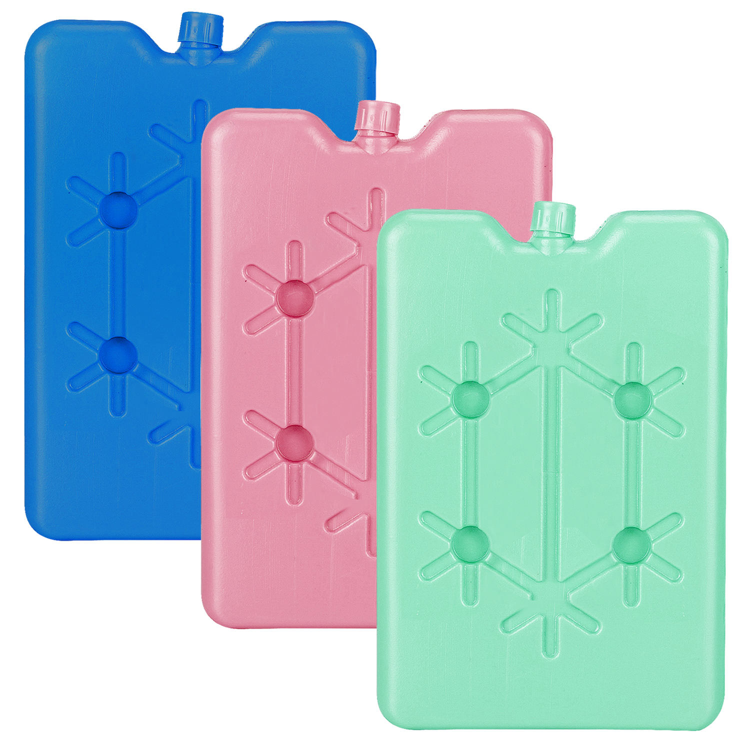 3x Congélateur Bloc de Glace Sac Boîte blocs Cooler Travel picnic réutilisable Cool